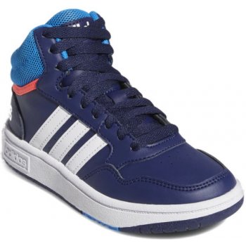 adidas Hoops 3.0 Mid K dark blue/blue rush/turbo modrá