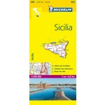 Michelin vydavatelství mapa Sicilia (Sicílie) 1:200 t. – Hledejceny.cz