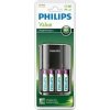 Nabíječka baterií Philips MultiLife + 4x AA SCB1490NB/12
