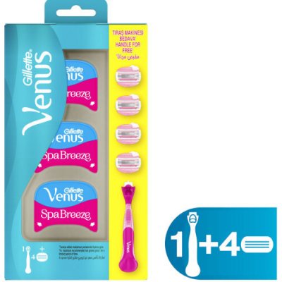 Gillette Venus Breeze + 4 ks hlavic – Hledejceny.cz