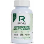 Reflex Supergreens & Gut Support 90 kapslí – Hledejceny.cz