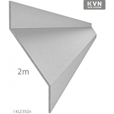 Z-profil lamela L-2000 mm, 20x40x20x1,5 mm, zinkovaný plech, použití pro plotovou výplň, možnost použít s KU35Zn na jekl 35 a 40 mm a s bránovým speciálem KJL70x34x55x2 cena za 2 m kus – Zbozi.Blesk.cz