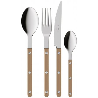 Sabre Paris Sada příborů Bistrot Brillant Pearly Caramel 4 ks