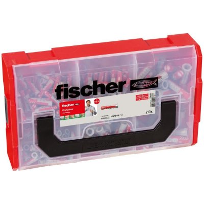 Hmoždinky Fischer Duopower - FixTainer box 210 ks – Zboží Mobilmania