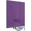 Tabule Glasdekor Magnetická skleněná tabule 120 x 90 cm fialová