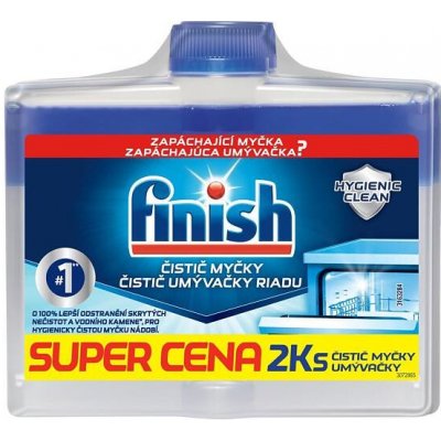 Finish čistič myčky 2 x 250 ml – Zbozi.Blesk.cz