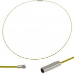Žluté lanko 55cm se zapínáním Náhrdelník - 55cm – Hledejceny.cz
