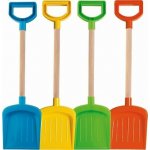 Androni lopata s dřevěnou násadou a rukojetí červená délka 53 cm – Zboží Mobilmania