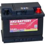AKU SLI Plus 12V 55Ah 4800A AP551