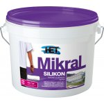 HET MIKRAL SILIKON silikonová hladká fasádní barva 15kg – Hledejceny.cz