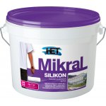 HET MIKRAL SILIKON silikonová hladká fasádní barva 15kg – Sleviste.cz