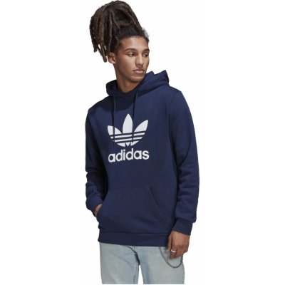 adidas Adicolor Classics Trefoil Hoodie HK5298 navy – Zboží Mobilmania