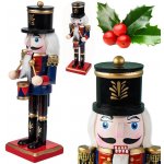 1Mcz Louskáček vánoční figurka Bubeník 25cm 45406 – Sleviste.cz