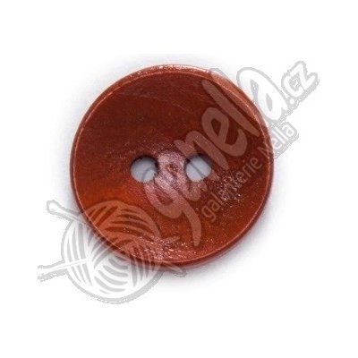 Knoflík w11300 červené kafe – Hledejceny.cz