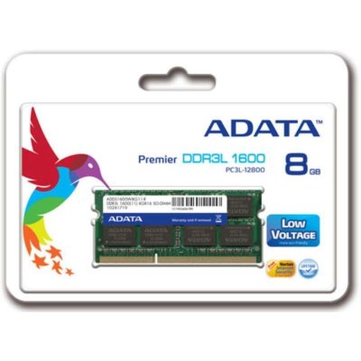 Adata DDR3L 8GB 1600MHz CL11 (1x8GB) ADDS1600W8G11-S – Zbozi.Blesk.cz