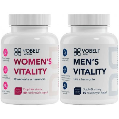 Yobeli Akční balíček On & Ona komplexy Women's Vitality 60 kapslí + Men's Vitality 60 kapslí – Hledejceny.cz