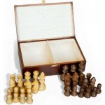 Šachové figurky Profesionál v dřevěném boxu – Zboží Živě