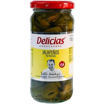 Delicias Jalapeňos ve vinném octu 250 g