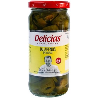 Delicias Jalapeňos ve vinném octu 250 g