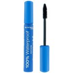 Rimmel London 100% Waterproof 001 Black Black Řasenka 8 ml – Zboží Mobilmania