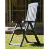 Zahradní židle a křeslo Keter Zahradní židle Keter Corsica 2 ks šedé