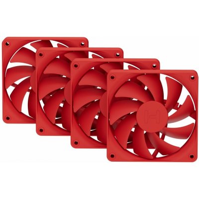 HYTE FA12 Wild Cherry 4 ks FAN-HYTE-FA12-RR-4 – Zboží Živě