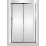 Olsen Spa Sprchové dveře do niky SMART - SELVA Chrom/Leštěný hliník ALU Univerzální Levé / Pravé Čiré bezpečnostní sklo - 4 / 6 mm 150 cm – Sleviste.cz