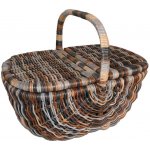 Picnicworld Piknikový košík ratanový 48x36 cm – Zboží Dáma