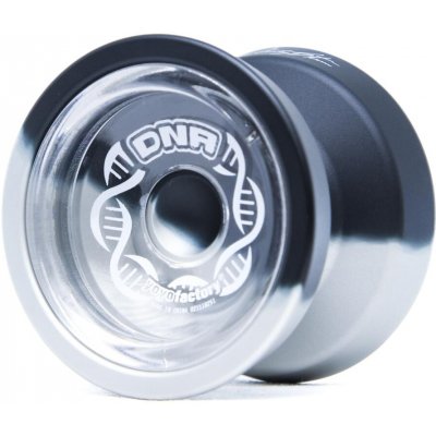 YoYoFactory DNA Kovové Yoyo Černá Stříbrná – Zboží Mobilmania