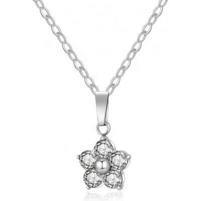 Mabell Dámský náhrdelník z chirurgické oceli CZ221N0837-SC45 – Zboží Dáma