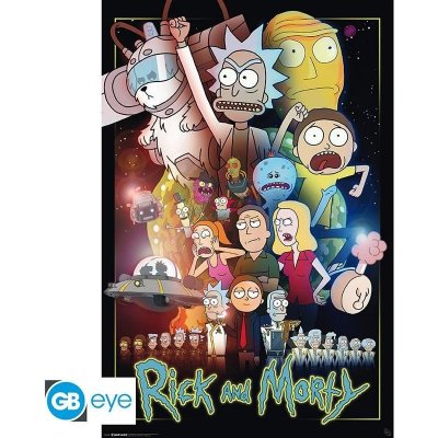 PLAKÁT 61 x 91,5 cm|RICK AND MORTY – Sleviste.cz