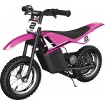Razor MX125 Dirt Rocket elektrická motorka růžová – Zboží Mobilmania