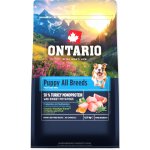 Ontario Puppy & Junior All Breeds Monoprotein Turkey & Sweet Potatoes 0,75 kg – Hledejceny.cz
