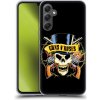 Pouzdro a kryt na mobilní telefon Samsung Pouzdro HEAD CASE Samsung Galaxy A34 5G Guns N' Roses Lebka