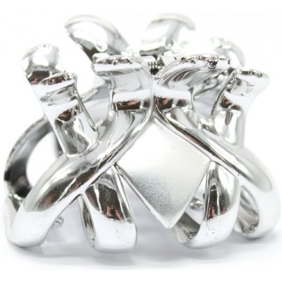 Plastový skřipec v metalových barvách Barva: stříbrná – Hledejceny.cz