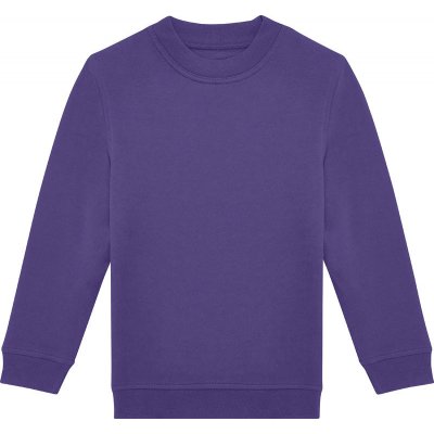 B&C dětská mikina Crew ID.332 fialová – Zboží Mobilmania