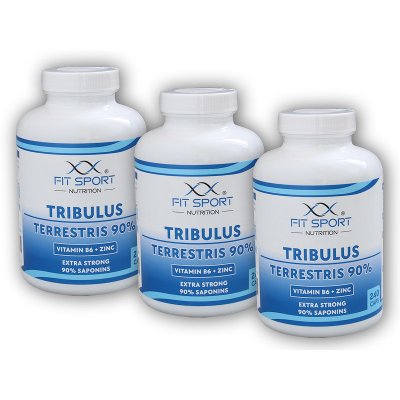 FitSport Nutrition Tribulus Terrestris 90% + Vitamin B6 + Zinc 720 kapslí – Hledejceny.cz