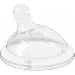 Chicco dudlík na láhev Natural Feeling silikon střední průtok 1 ks V001515 – Zboží Dáma