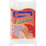 Spontex 2 Marathon houbička na nádobí se silnou červenou abrasivní vrstvou 2 ks – Zboží Mobilmania