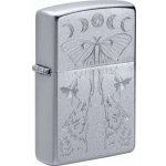 Zippo Benzínový Butterfly & Wolf Design – Hledejceny.cz