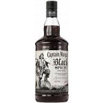 Captain Morgan Black Spiced 40% 1 l (holá láhev) – Zboží Dáma