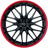 Alu kolo, lité kolo Barracuda Voltec T6 9x20 5x112 ET35 matt black trim red