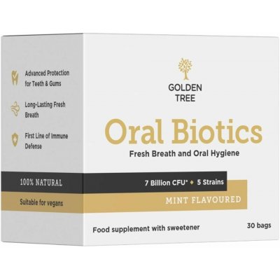 Golden Tree Oral Biotics Hygiene Complex Máta 30 sáčků – Hledejceny.cz