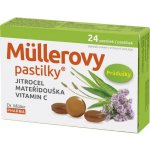 Dr. Müller Müllerovy pastilky s jitrocelem a mateříd. 24 pastilek – Hledejceny.cz