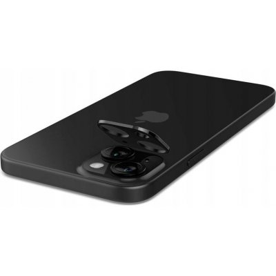 Spigen Glass tR Optik 2 Pack, black - iPhone 15/15 Plus AGL06917 – Zboží Mobilmania