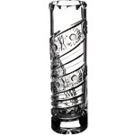 PB CRYSTAL Broušená skleněná váza válec Bohemia Crystal 80121/180mm. Moderní brus Kometa. – Hledejceny.cz