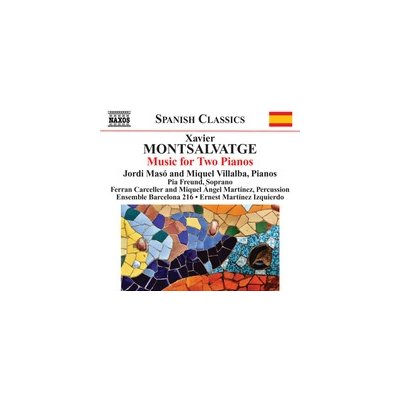 Montsalvatge Xavier - Music For 2 Pianos CD – Zboží Mobilmania