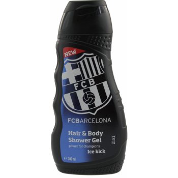 FC Barcelona Ice Kick sprchový gel 300 ml