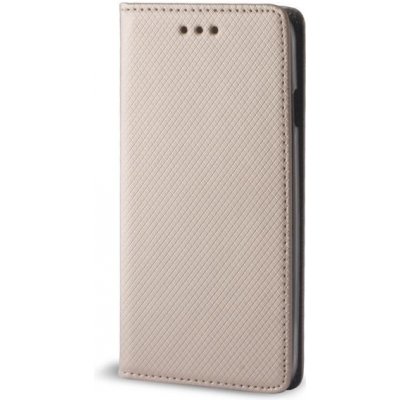 Pouzdro Global technology Huawei P20 Lite - Flip Case magnet - zlaté – Zboží Mobilmania