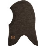 Mikk-Line Mikk Line kojenecká vlněná merino kukla 90016 dark Brown Melange – Zboží Mobilmania